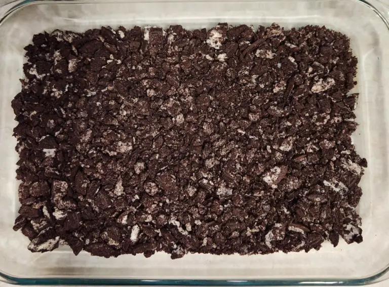 crushed oreos