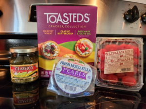 Pesto Mozzarella Appetizer pesto app ingredients.webp