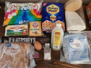 smores ingredients